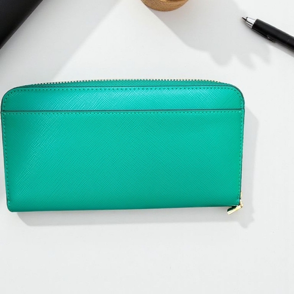 Kate Spade Large Continental Wallet Wintergreen (New) - Picture 3 of 12